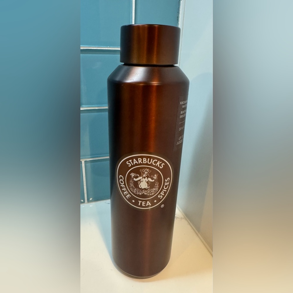 Starbucks 50th Anniversary Limited Edition Copper Brown Tumbler